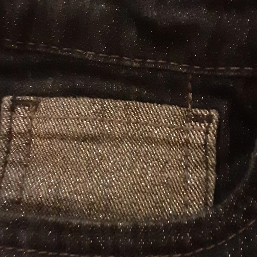 Levi's 710 super stretch skinny glitter blue jean classic 5 pocket sz 14R…EUC